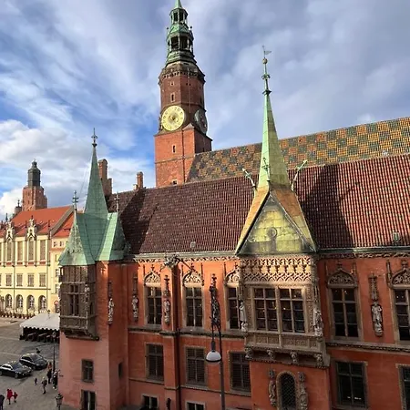 Rynek Market Square Wroclove Tectum Z Widokiem Na Rynek Apartment Wroclaw